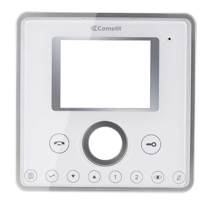 COMELIT GROUP SPA COE6202L MASCHERINA COLOR BIANCO PER PLANUX VIDEO
