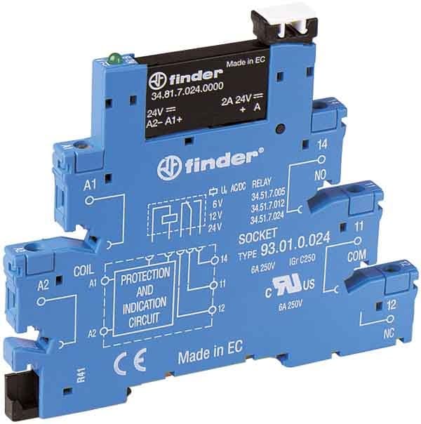 FINDER SPA FIN388170249024 INTERFACCIA MODULARE SSR 1NO MORS.BUSSOL