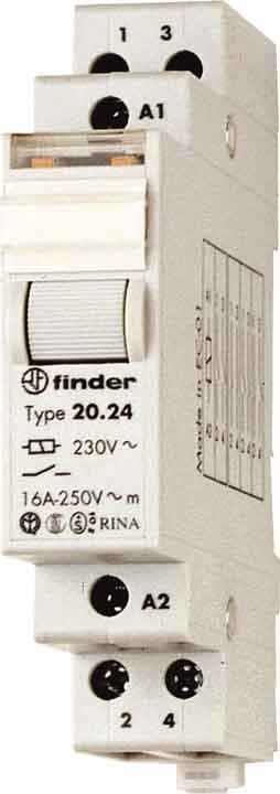 FINDER SPA FIN202482300000 RELE AD IMPULSI 17.5MM 2NO 16A 4SEQUENZ