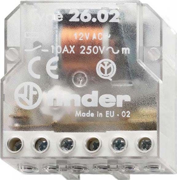 FINDER SPA FIN260482300000 RELE AD IMPULSI PANNELLO 2NO 10A 4SEQUE