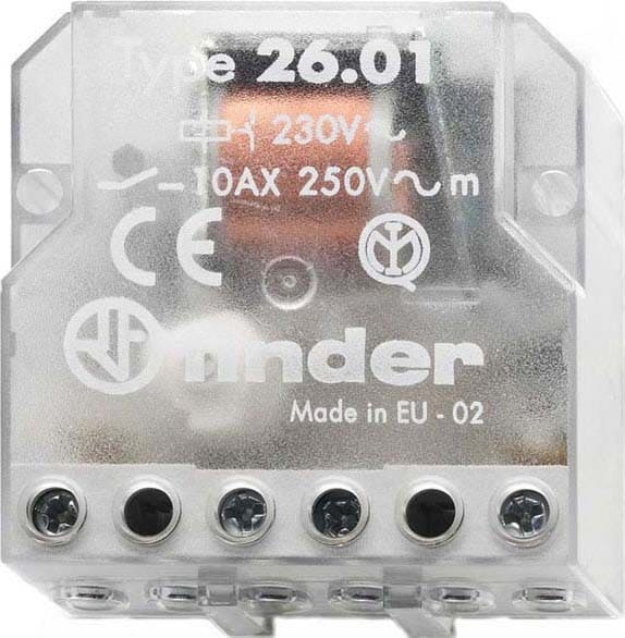 FINDER SPA FIN260182300000 RELE AD IMPULSI PANNELLO 1NO 10A