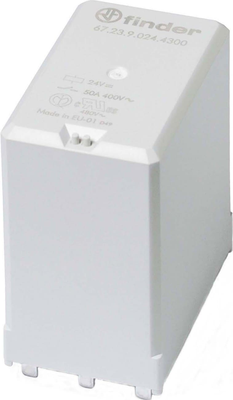 FINDER SPA FIN672390124300S RELE DI POTENZA C.S. 3 CONTATTI 50A