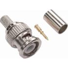 URMET SPA - UTD1090/837 CONFEZIONE 4PZ BNC A CRIMPARE