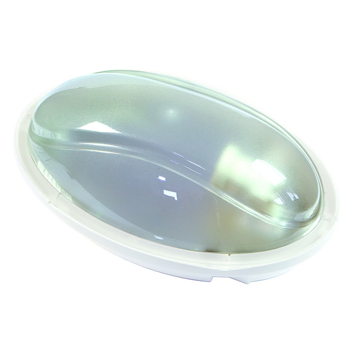 FANTON SRL - FME62740 PLAF.MAXI OVALE IP65-100W-E27 BI