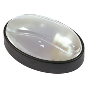 FANTON SRL FME62741-A PLAF.MAXI OVALE IP65-100W-E27+ANELLO NE