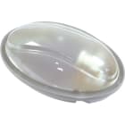 FANTON SRL FME62742 PLAF.MAXI OVALE IP65-100W-E27 GR
