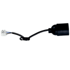 FANTON SRL - FME62814 PORTALAMPADA E27+CAVO 20CM+MORSETTI NE