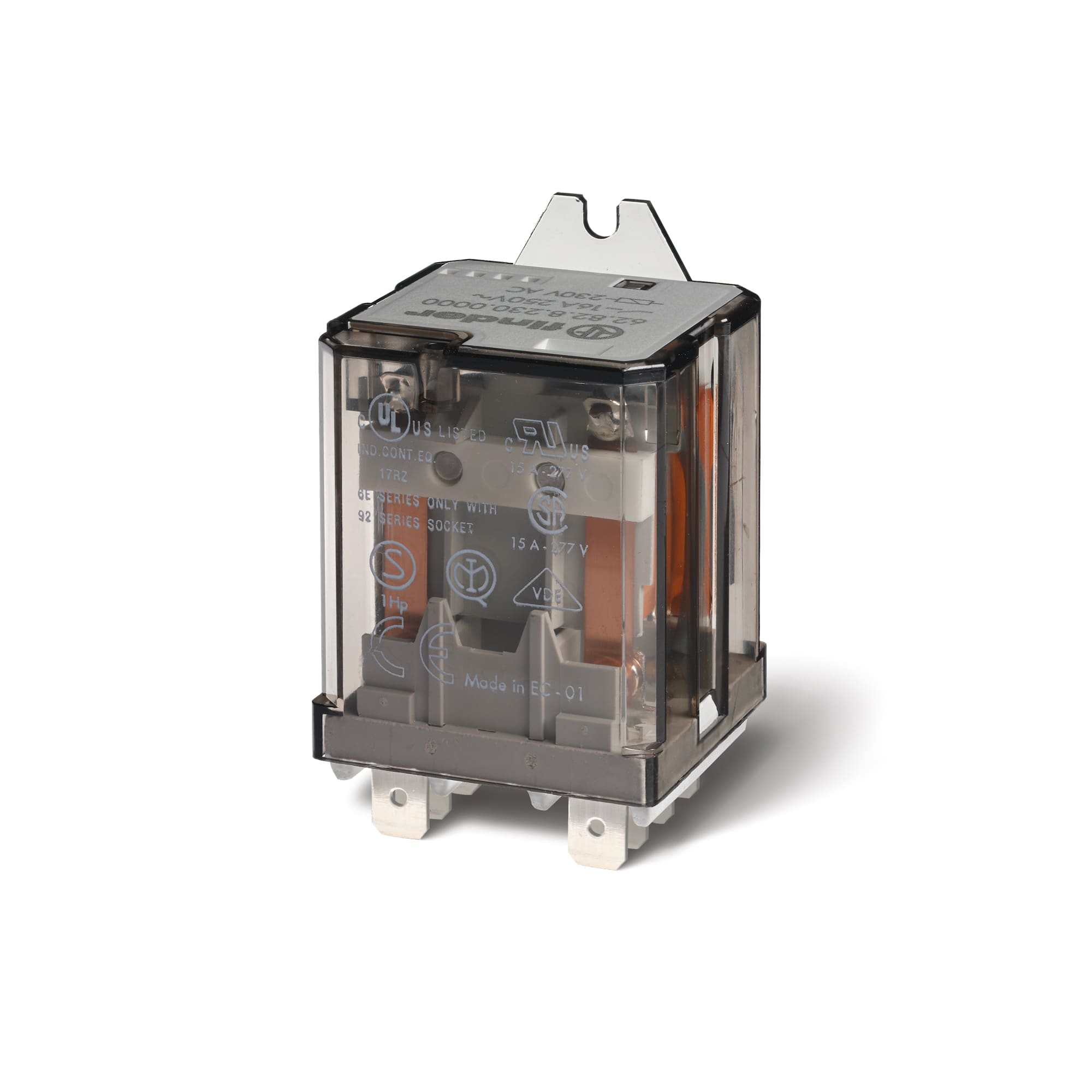 FINDER SPA - FIN628282304040 RELÈ DI POTENZA 2 CONTATTI 16A FASTON250