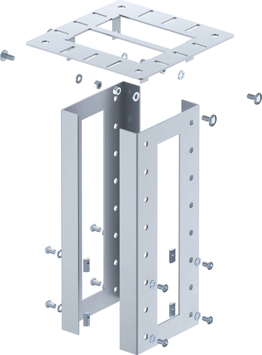 OBO BETTERMANN OBO6290436 ISS160160DB WA FLANGIA SOFFITTO