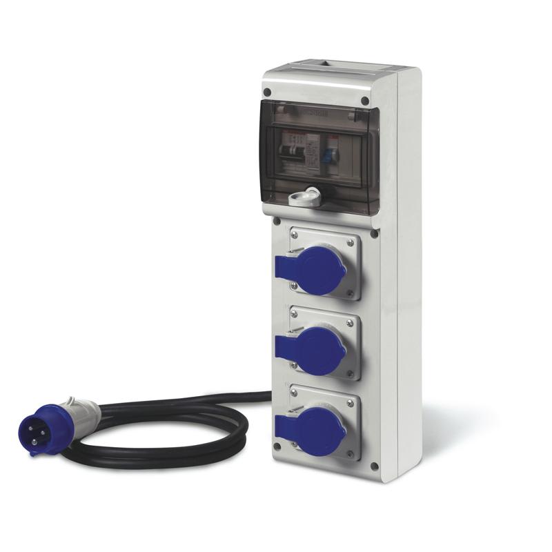 SCAME PARRE SPA - SCA630.3006-370 QUADRO DISTR. PORTATILE BLOCK3