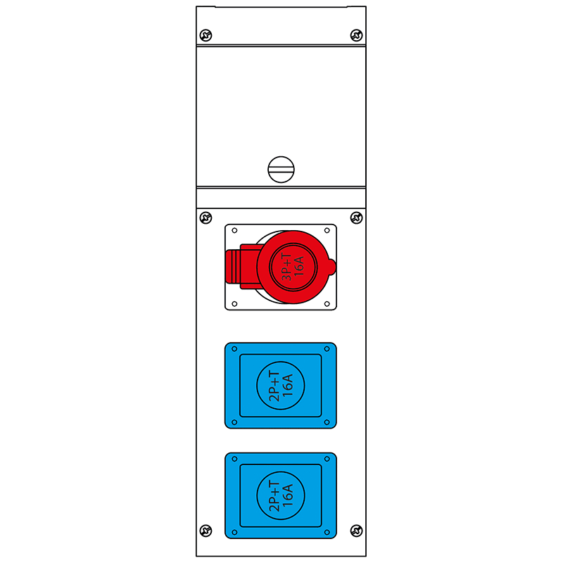 SCAME PARRE SPA SCA632.3000-394 QUADRO DISTR. DA PARETE BLOCK3