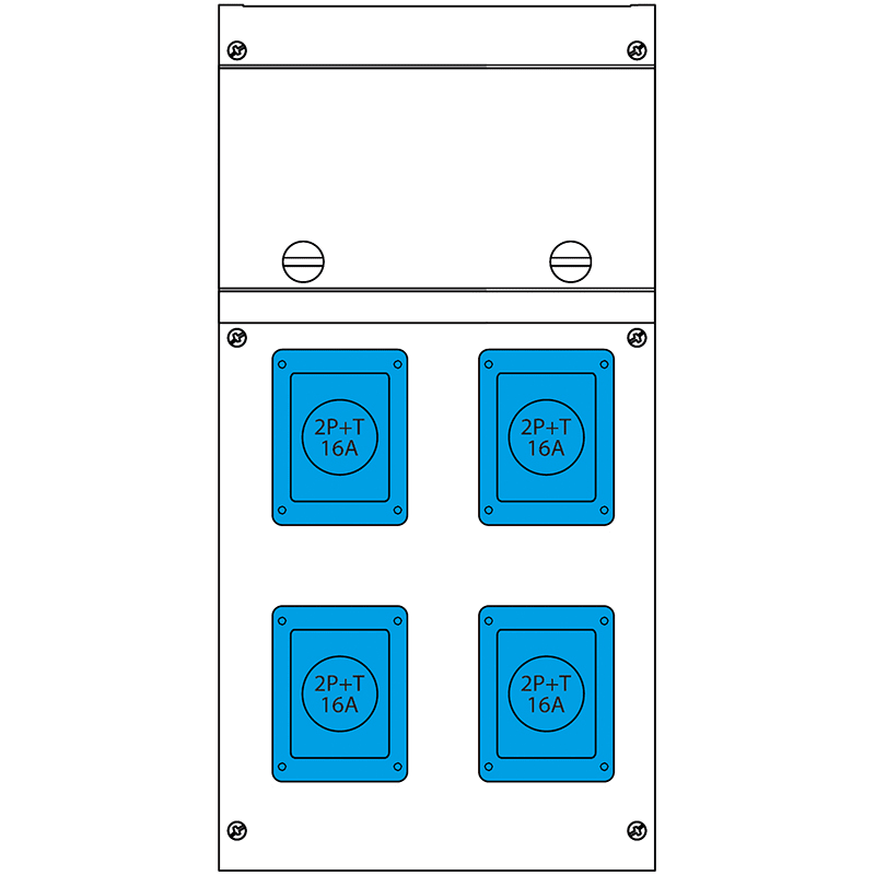 SCAME PARRE SPA - SCA632.4000-393 QUADRO DI DISTRIBUZIONE
