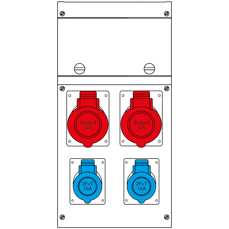 SCAME PARRE SPA - SCA632.4006-405 QUADRO DI DISTRIBUZIONE
