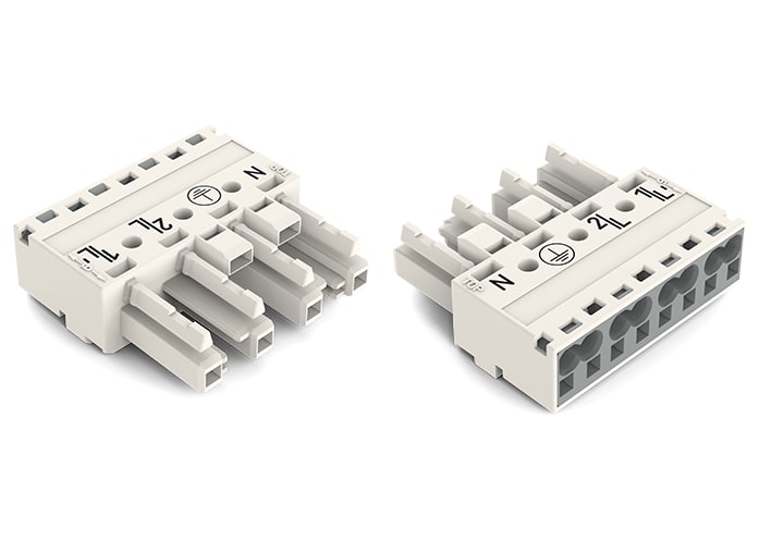 WAGO ITALIA SRL WAG770-224 PRESA 4 POLI COD A BIANCO