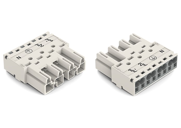 WAGO ITALIA SRL WAG770-234 SPINA 4 POLI COD A BIANCO
