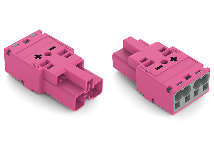 WAGO ITALIA SRL WAG770-292/082-000 SPINA 2 POLI COD B 4,00 MMQ ROSA