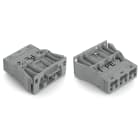 WAGO ITALIA SRL WAG770-753/062-000 SPINA INNESTO SCATTO 3P COD B GRIGIO