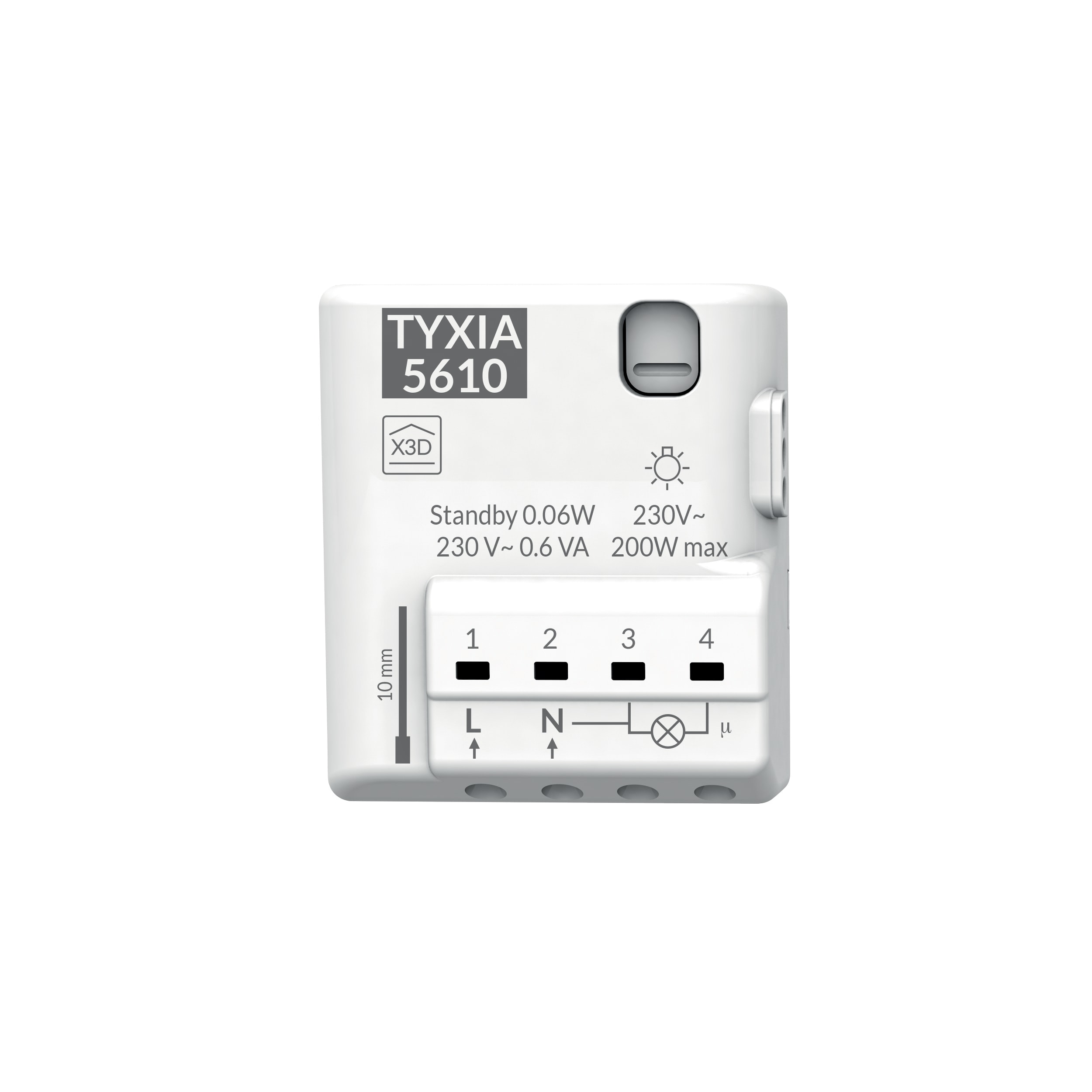 DELTA DORE SRL - DDR6351400 TYXIA 5610 NANOMODUL RICEV USCITA 220V