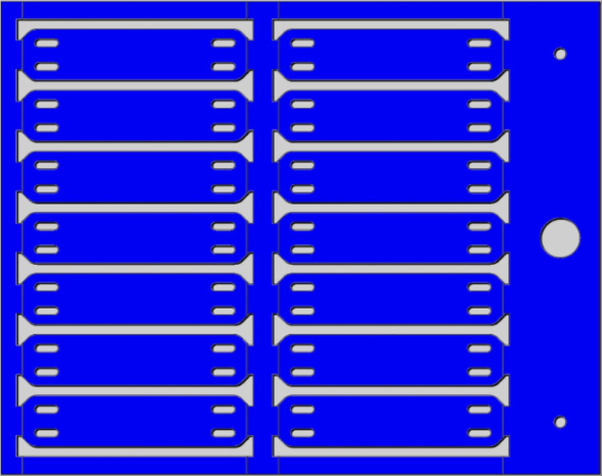 CEMBRE SPA - CEM64162-SBS TARGH.MG-ETF SBS FISS.FASCETTA 13X57 MM