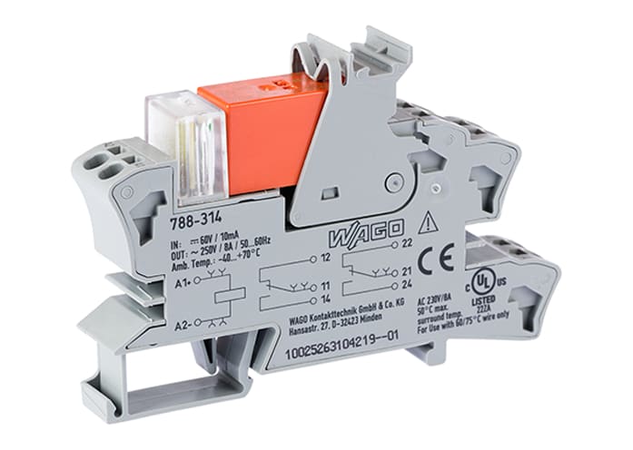 WAGO ITALIA SRL WAG788-314 REL DC 60V, GRIGIO