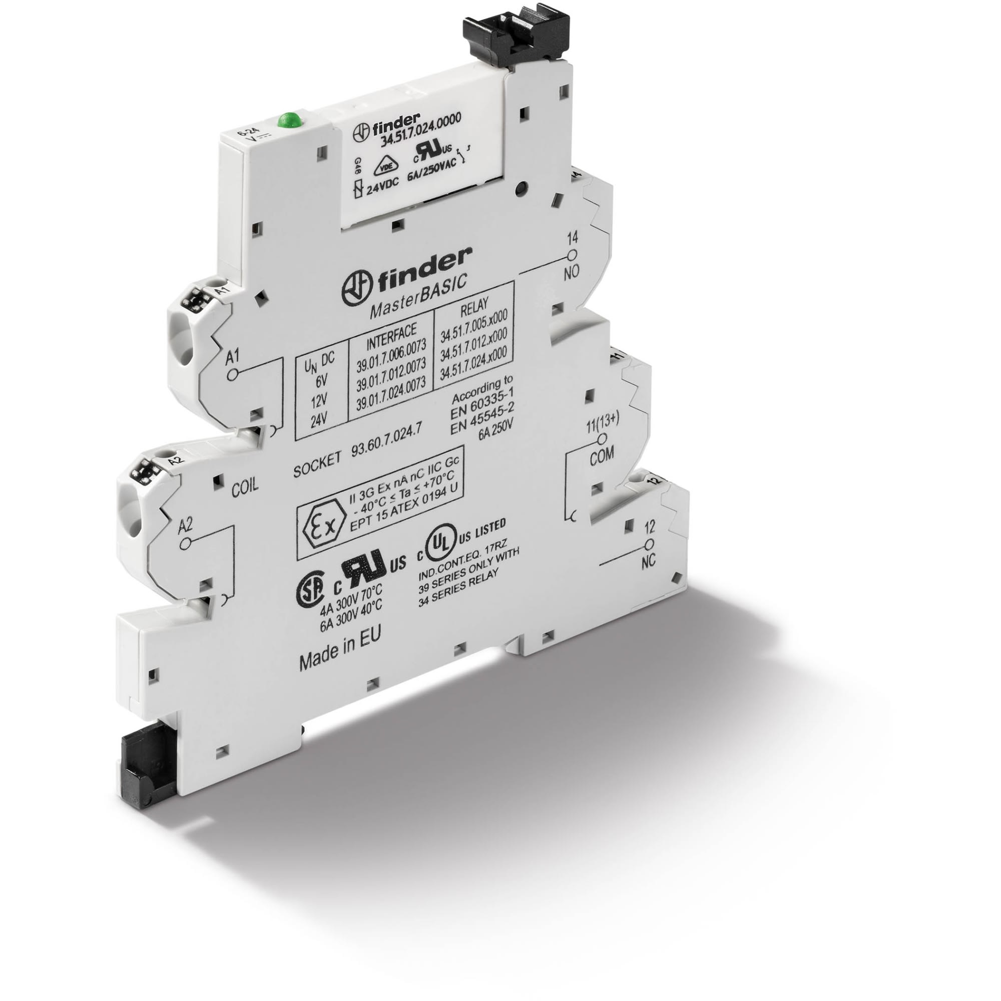 FINDER SPA - FIN390100240073 MASTERBASIC - INTER. EMR PUSH-IN