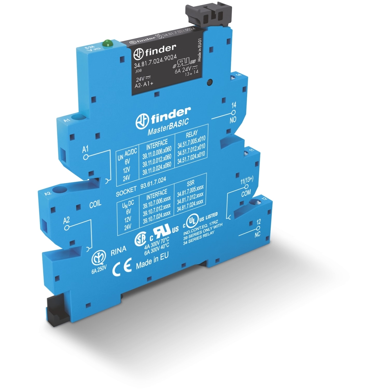 FINDER SPA - FIN391001259024 MASTERBASIC INTERFACCIA SSR 1NO MORS.BUS