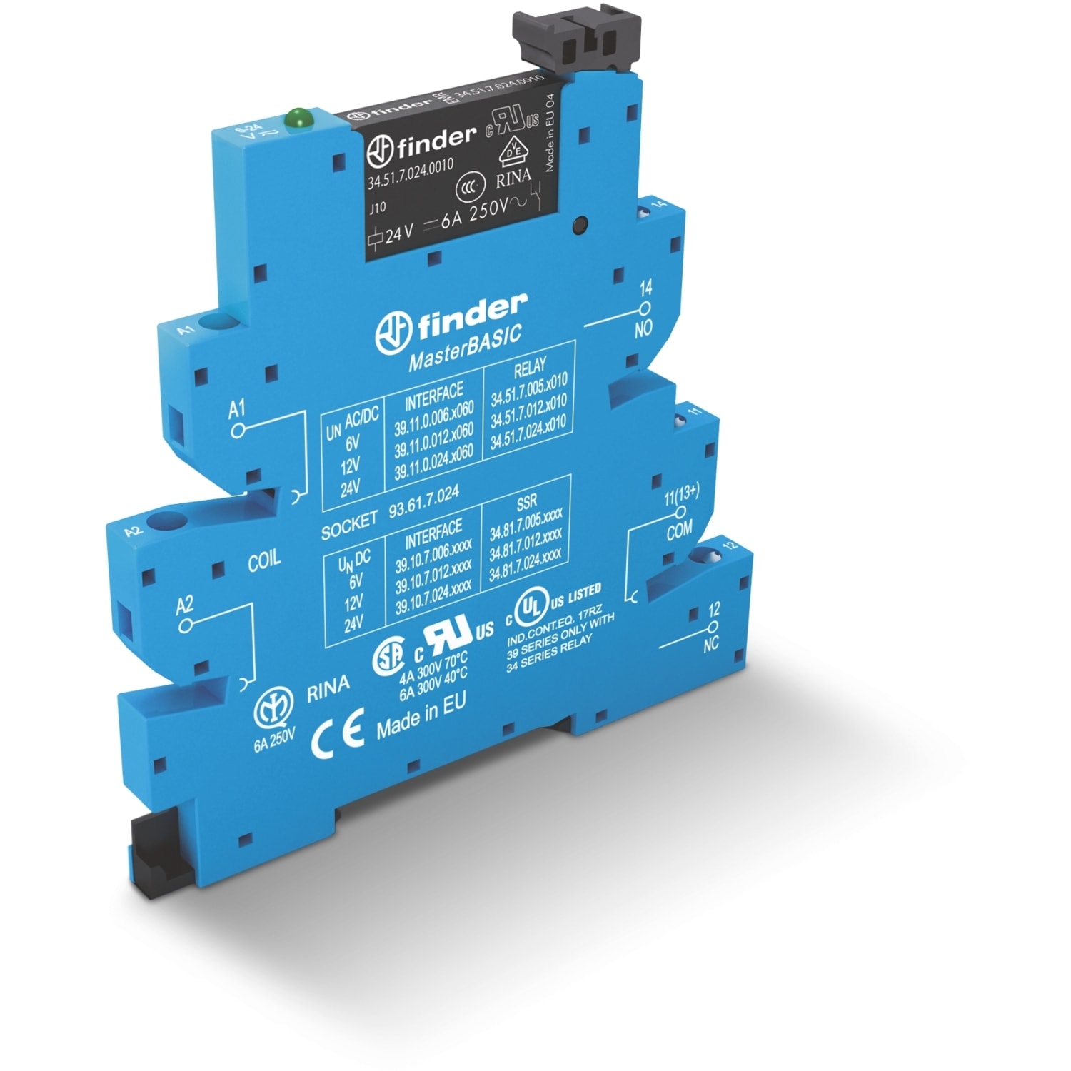 FINDER SPA FIN391101250060 MASTERBASIC INTERFACCIA EMR 1CO MORS.BUS