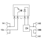 PHOENIX CONTACT PHC2908172 PLC-OPT-24DC/V8C/SEN MODULO RELE