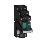 SCHNEIDER ELECTRIC - SNRRXM2AB2BDPVS Relè RXM-pulsante test+LED pre-montato-base contatti separati-2NC/NO 12A 24Vcc