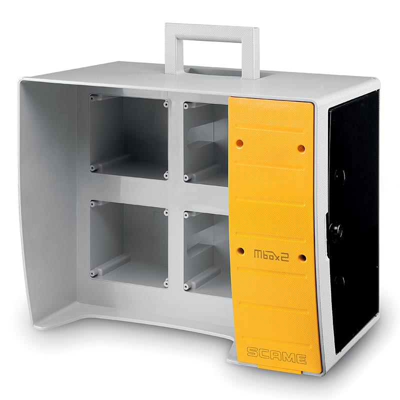 SCAME PARRE SPA SCA656.0024-000 QUADRO MBOX2 VUOTO PER 4 PRESE OMNIA