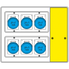 SCAME PARRE SPA - SCA656.7026-639 QUADRO DI DISTRIBUZIONE ASC