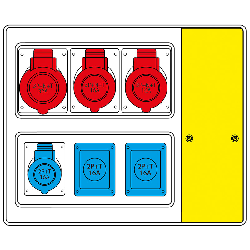 SCAME PARRE SPA - SCA656.7026-739 QUADRO DI DISTRIBUZIONE ASC