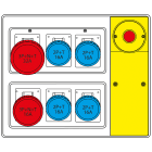 SCAME PARRE SPA - SCA656.7926-744 QUADRO DI DISTRIBUZIONE ASC