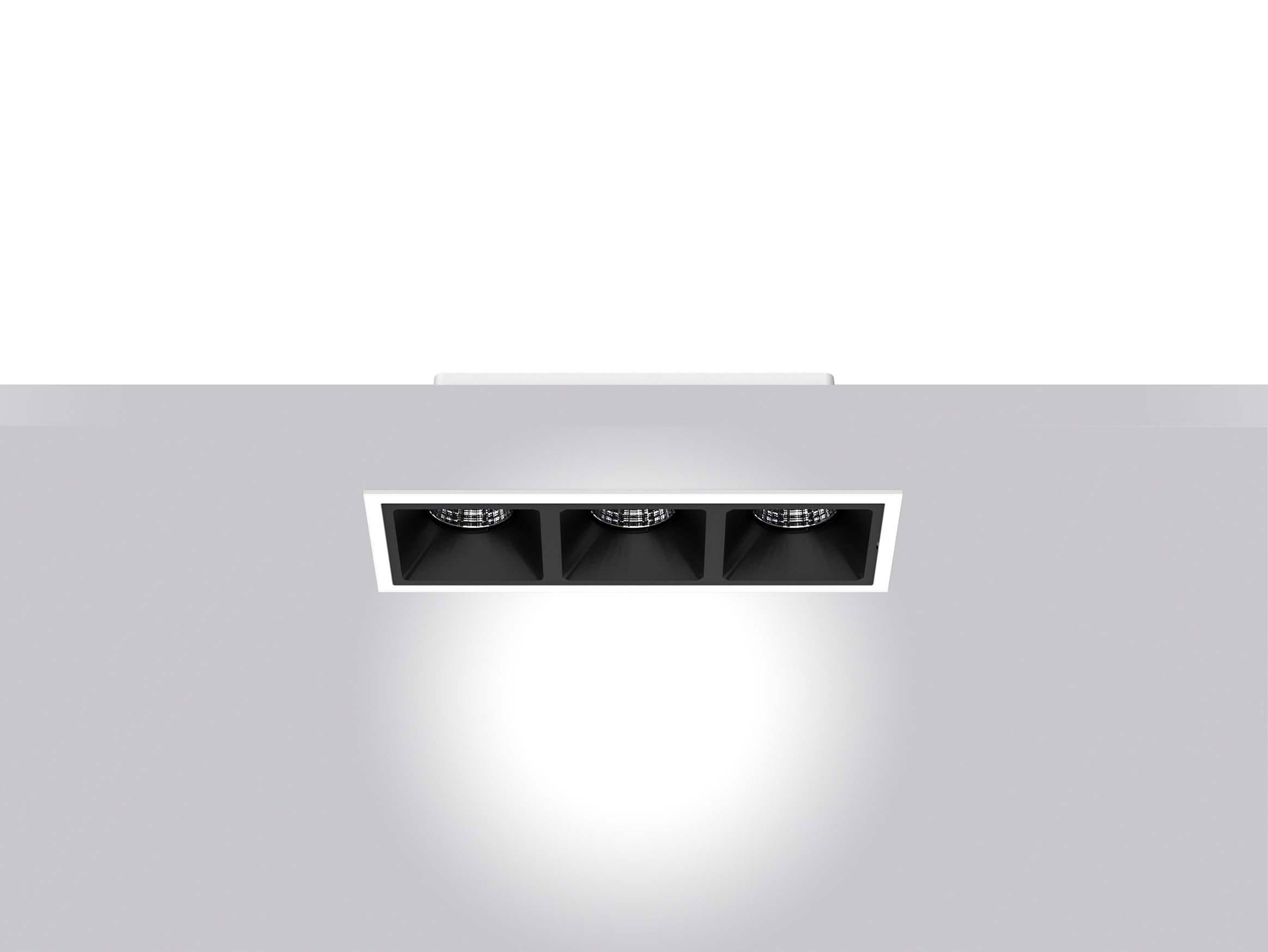 TARGETTI - TAR1T7793EL OZ 230V L TRIM 3X WFL 18W 90 40K EL DB