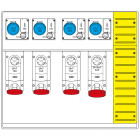 SCAME PARRE SPA - SCA658.6058-140 QUADRO DI DISTRIBUZIONE ASC