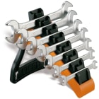 BM SPA - BMM000550167 Serie di 7 chiavi a forchetta doppie con supporto
