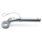 BM SPA - BMM000914236 Chiavi poligonali curve con attacco per leva di manovra cromate H-SAFE