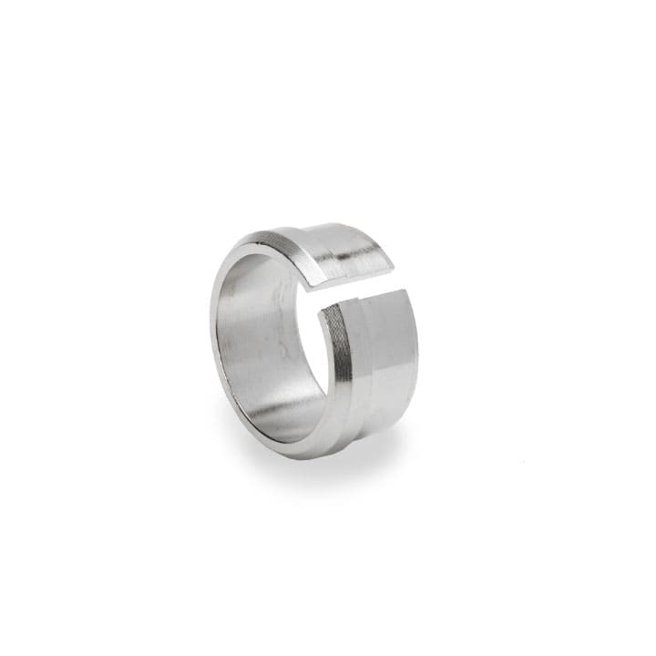 COSMEC - CSM66BOTT38 Boccola in ottone nichelato per tubo flessibile non rivestito, diametro 35x39,5 mm, AD35