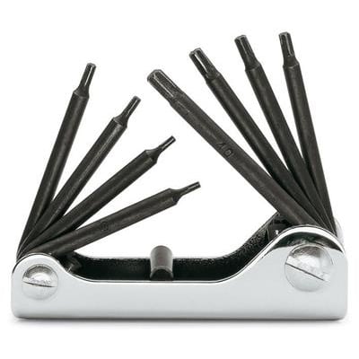 BM SPA - BMM000970645 Serie di 8 chiavi maschio piegate per viti con impronta Torx® (art. 97TX)