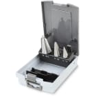 BM SPA - BMM004240019 Serie di punte coniche per forare ed allargare (art. 424) in cassetta