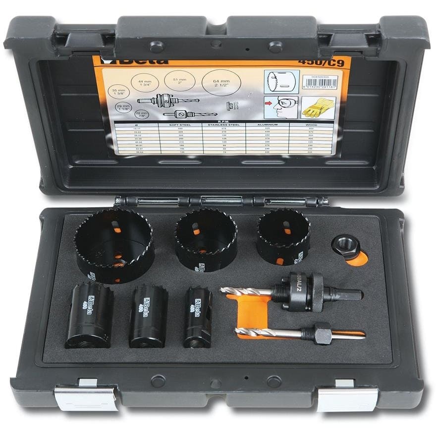 BM SPA - BMM004500305 CASSETTE 9PZ PER ELETTRICISTI /C9