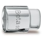 BM SPA - BMM009000040 Chiavi a bussola con attacco quadro femmina 1/4' bocca esagonale, cromate