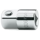 BM SPA - BMM009000814 Raccordo con attacco quadro femmina 1/4' e maschio 3/8' cromato