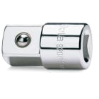 BM SPA - BMM009200814 Raccordo con attacco quadro femmina 1/2' e maschio 3/4' cromato