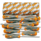 BM SPA - BMM009430030 Serie di 12 chiavi a bussola esagonale con impugnatura bimateriale (art. 943BX)