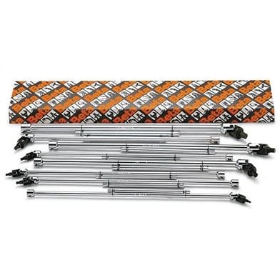 BM SPA - BMM009530301 Serie di 9 chiavi a T con maschio esagonale snodato (art. 953)