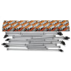 BM SPA - BMM009530301 Serie di 9 chiavi a T con maschio esagonale snodato (art. 953)