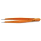 BM SPA - BMM009940010 Pinzetta a molla a punte larghe diritte arrotondate zigrinate in acciaio inossidabile