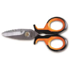 BM SPA - BMM011280061 Forbici per elettricisti con profili a fresa graduata in acciaio inossidabile, con custodia
