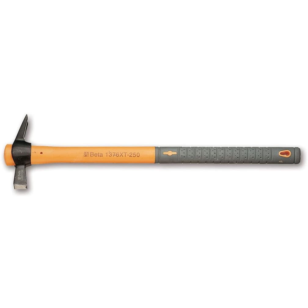 BM SPA - BMM013760525 Martelli a testa quadra, con sede portachiodo e penna a granchio per carpentieri manico in fibra